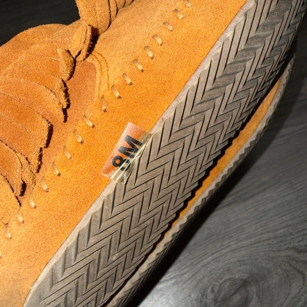 SoftMoc Debra II Lo Women Size 8M Tan Suede Fringe Moccasin Booties Boho Western - Picture 7 of 8